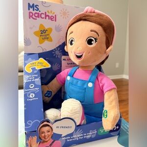 Ms Rachel Official Speak & Sing Doll, 16” Tall Interactive Toy